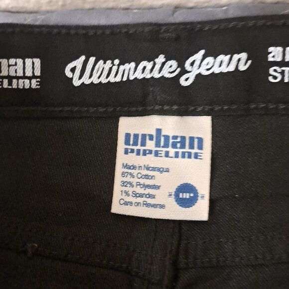 Urbine Pipeline black striaght jeans size 20 NWT - Picture 6 of 10